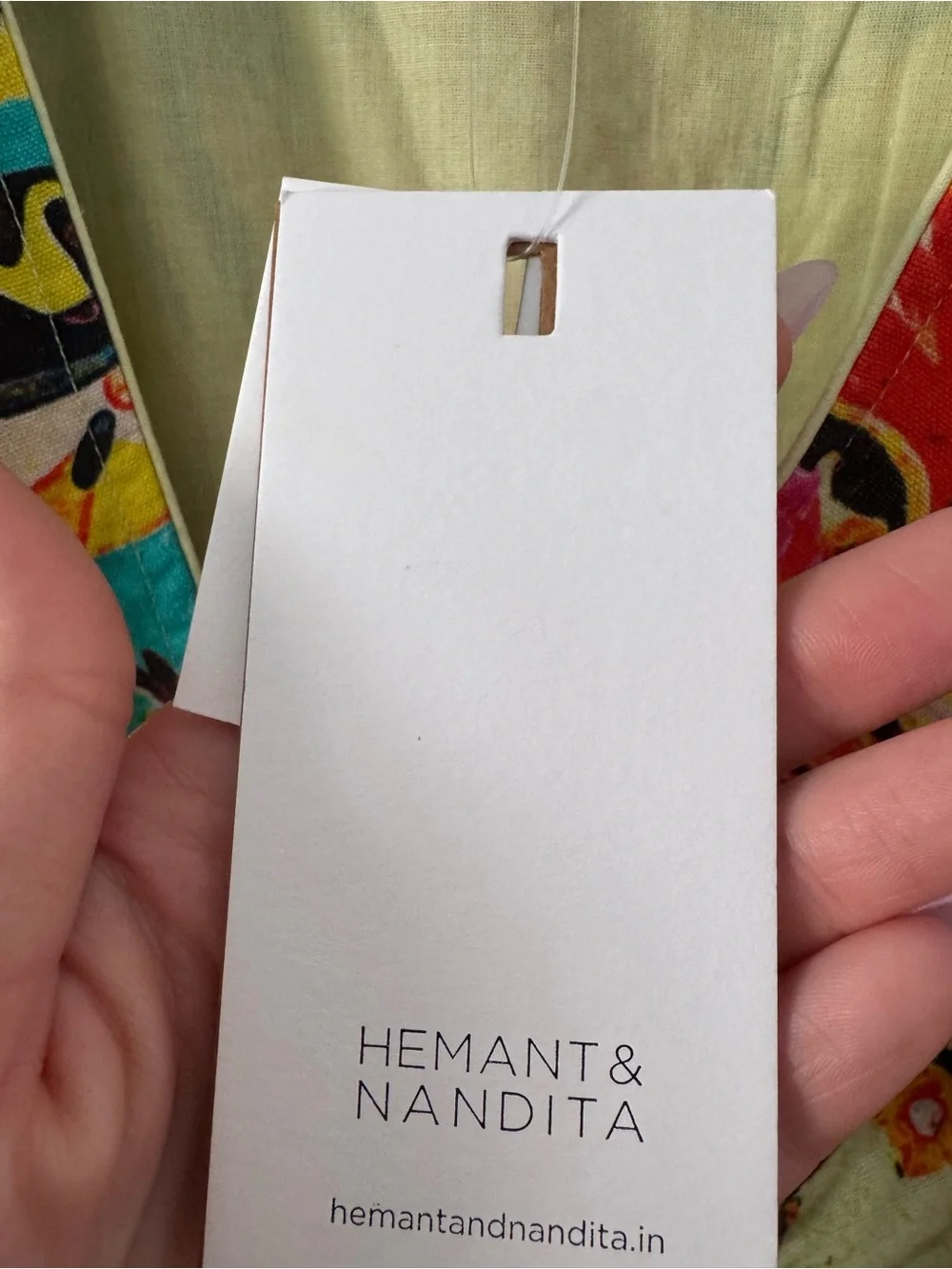 HEMANT & NANDITA vibrant floral